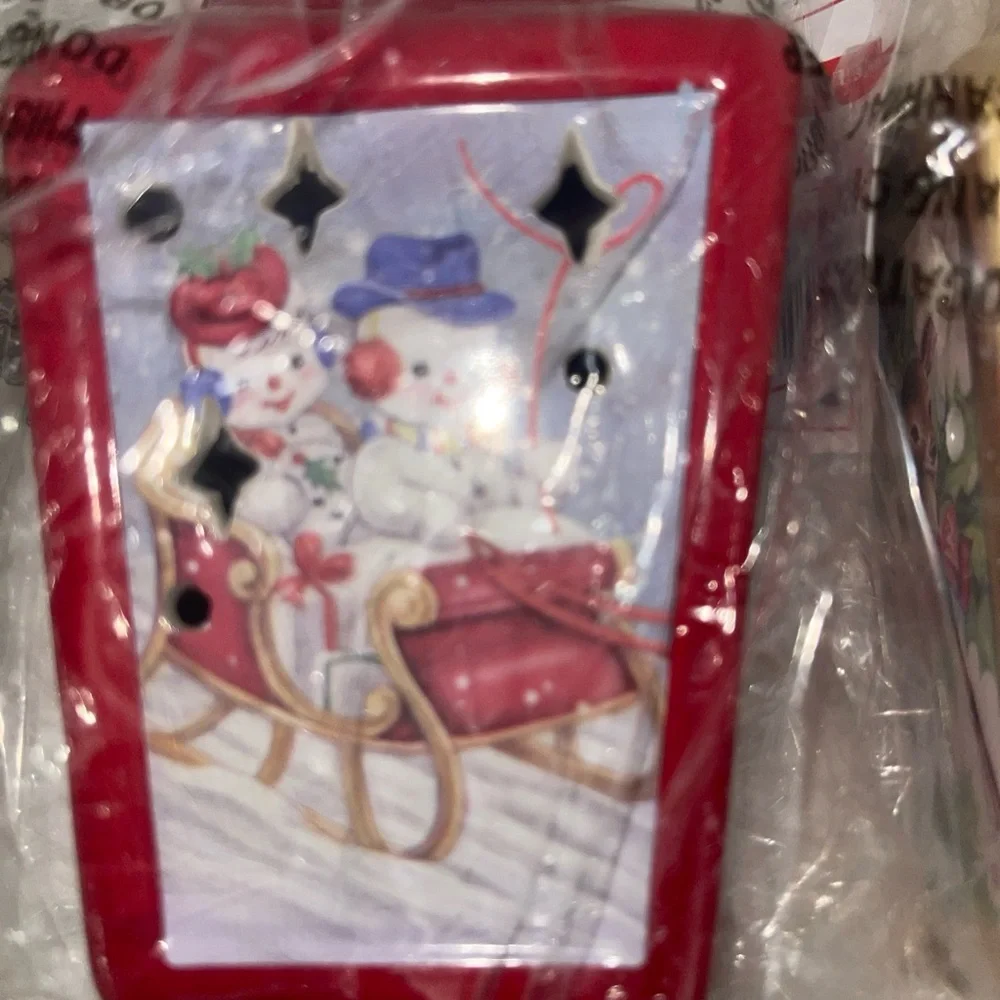 Mr. Christmas Set of 3 Illuminated Lantern Ornaments in Classic Mm89